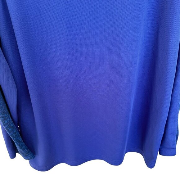 Men’s Majestic Therma Base NFL New York Giants Blue Football Pullover Size Large - Picture 9 of 12